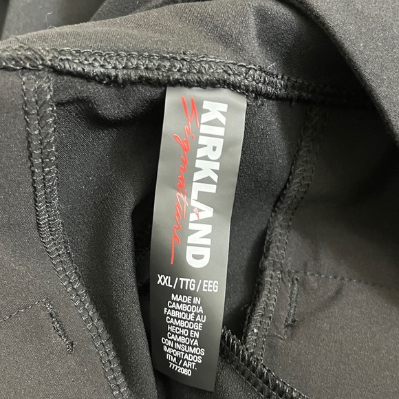 NWT Kirkland Signature Black Ankle Dress Pants - Picture 7 of 12